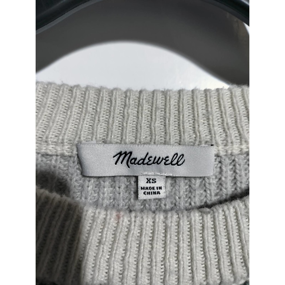 Madewell multi-color striped knit sweater woman XS - Picture 3 of 4